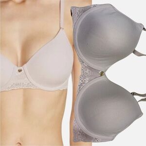 NEW NATORI 721154 Bliss Perfection T-shirt Bra Size 32C Deep Blush MSRP$70